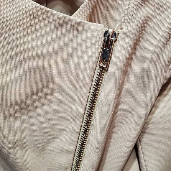 Forever 21 Lightweight Moto Style Double Zip Jacket‎ Size Large - Picture 3 of 5